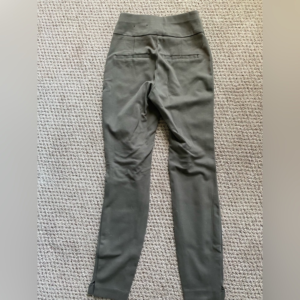 Express dress pants olive/grey ish color size xxs